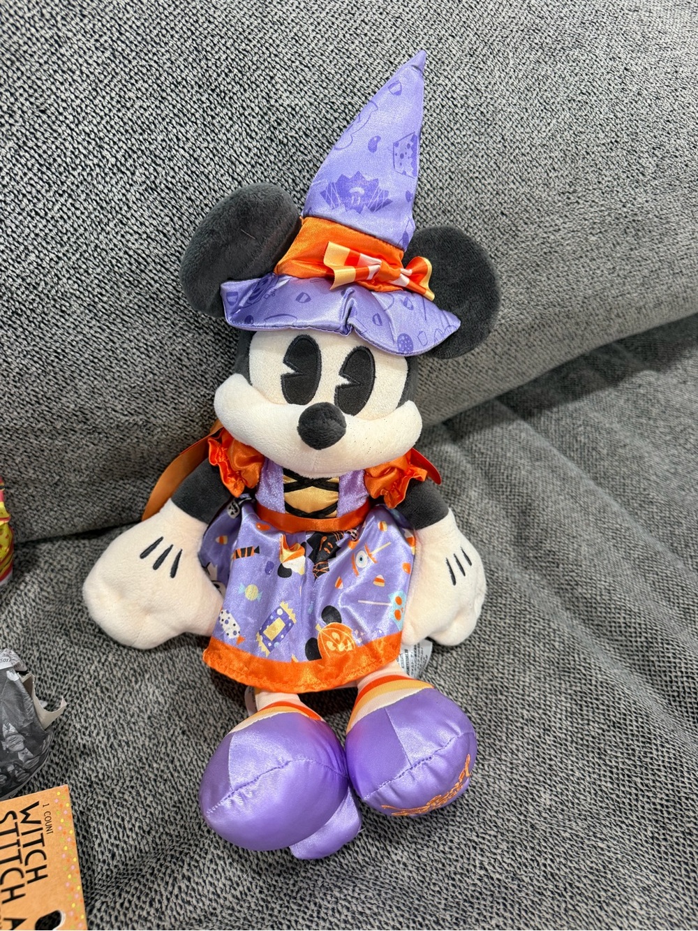 Purple Halloween Witch Minnie Mouse 2020 Plush